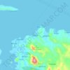 Mappa topografica Aroroy, altitudine, rilievo