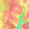 Mappa topografica À Morgnieval, altitudine, rilievo