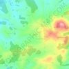 Mappa topografica Sampère, altitudine, rilievo