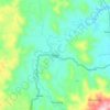 Mappa topografica Diadi, altitudine, rilievo