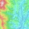 Mappa topografica Geo, altitudine, rilievo