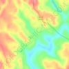 Mappa topografica Ohio Power Company Pond Mv-10 Dam, altitudine, rilievo