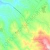 Mappa topografica Montemerano, altitudine, rilievo