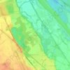 Mappa topografica Les Trois Maisons, altitudine, rilievo