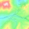 Mappa topografica San Pedro, altitudine, rilievo