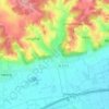 Mappa topografica Unterhollerau, altitudine, rilievo