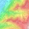 Mappa topografica La Planta, altitudine, rilievo