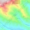 Mappa topografica Harbin Springs Annex, altitudine, rilievo