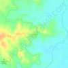Mappa topografica Jabalcón, altitudine, rilievo