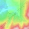 Mappa topografica Sierra de Gredos, altitudine, rilievo