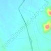 Mappa topografica Las Vegas, altitudine, rilievo