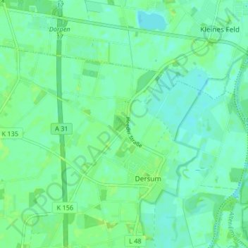 Mappa topografica Wehrtannen, altitudine, rilievo