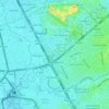 Mappa topografica Ecology Village San Lorenzo Sector, altitudine, rilievo