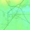Mappa topografica Sinton, altitudine, rilievo
