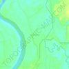 Mappa topografica Santa Rosa, altitudine, rilievo