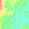 Mappa topografica Ivan, altitudine, rilievo
