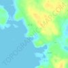 Mappa topografica Bodskatan, altitudine, rilievo