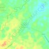 Mappa topografica Villa Urkupiña, altitudine, rilievo