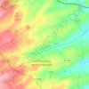 Mappa topografica La Mazure, altitudine, rilievo