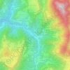 Mappa topografica Ambriola, altitudine, rilievo