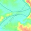 Mappa topografica Sac-Osage State Wildlife Area, altitudine, rilievo