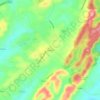 Mappa topografica Booker, altitudine, rilievo
