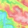 Mappa topografica Saint-Omer, altitudine, rilievo
