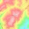 Mappa topografica Colle dell'Impiso, altitudine, rilievo