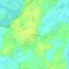 Mappa topografica Pritchardville, altitudine, rilievo