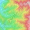 Mappa topografica Camari, altitudine, rilievo