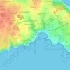 Mappa topografica Mez Tal-er-Port, altitudine, rilievo