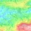 Mappa topografica Kerampran, altitudine, rilievo