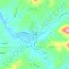 Mappa topografica Warne, altitudine, rilievo