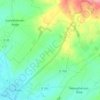 Mappa topografica Le Ménil Girard, altitudine, rilievo