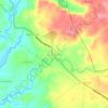 Mappa topografica Esperanza, altitudine, rilievo