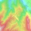 Mappa topografica Aigra Velha, altitudine, rilievo
