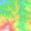 Mappa topografica Tre Fasci, altitudine, rilievo