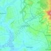 Mappa topografica Junkersdorf, altitudine, rilievo