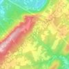 Mappa topografica Points, altitudine, rilievo