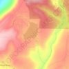 Mappa topografica Camp Comer Dam, altitudine, rilievo