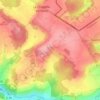 Mappa topografica Magnitot, altitudine, rilievo
