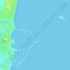 Mappa topografica Forgan Smith Point, altitudine, rilievo