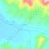 Mappa topografica 阿尔格村, altitudine, rilievo