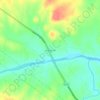 Mappa topografica Hedwigs Hill, altitudine, rilievo