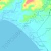 Mappa topografica Nauring, altitudine, rilievo