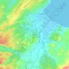 Mappa topografica Anemomilia, altitudine, rilievo
