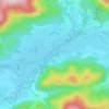 Mappa topografica Peccavillers, altitudine, rilievo
