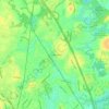 Mappa topografica North Wilmington, altitudine, rilievo