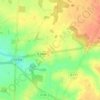 Mappa topografica Le Corbier, altitudine, rilievo