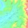 Mappa topografica Halki, altitudine, rilievo